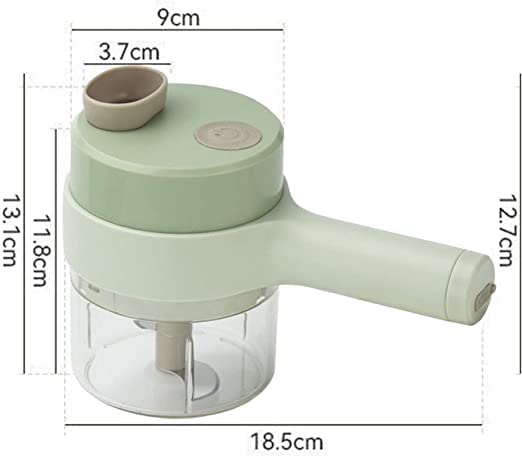 π³ 4 in 1 Electric Handheld Cooking Hammer | Vegetable Cutter Set & Food Chopper