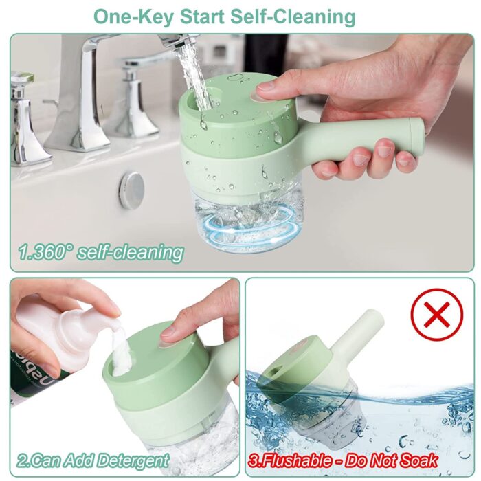 π³ 4 in 1 Electric Handheld Cooking Hammer | Vegetable Cutter Set & Food Chopper
