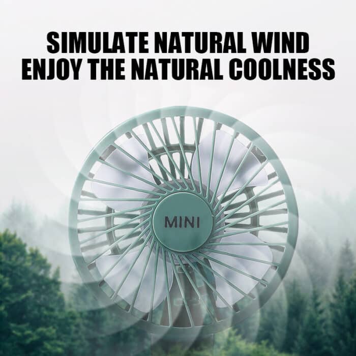 Handheld Mini Fan | Portable USB Rechargeable Cooling Fan