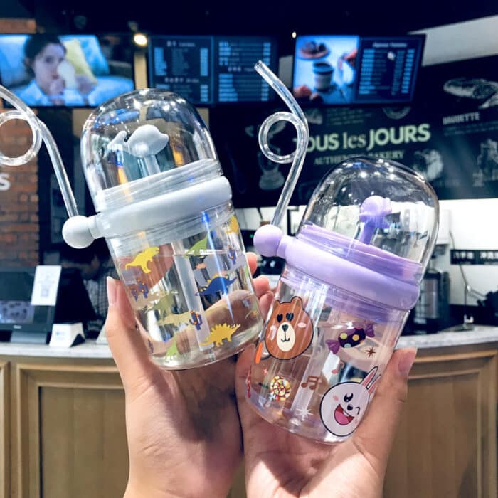 ๐ผ Baby Water Bottle | Cartoon Whale Children Cup