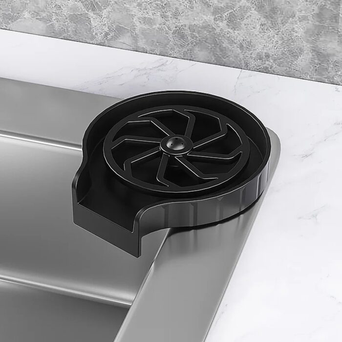 🥤 Automatic Cup Washer | Glass Rinser for Kitchen & Dishwasher Sink