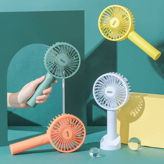 Handheld Mini Fan | Portable USB Rechargeable Cooling Fan