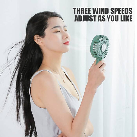 Handheld Mini Fan | Portable USB Rechargeable Cooling Fan