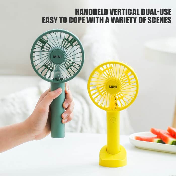 Handheld Mini Fan | Portable USB Rechargeable Cooling Fan
